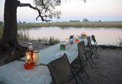 Lion sighting Moremi Game Reserve Chobe National Park Botswana Leopard Safari camping