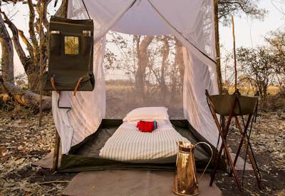 Remote fly camping