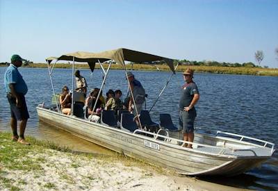 Chobe National Park largest elephant herds Africa sundowner cruise Botswana Wildside Safari