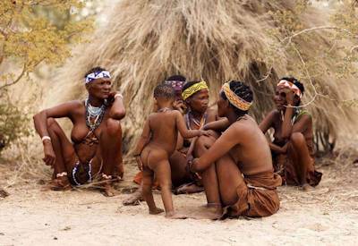 San Zu Hoansi Bushmen Western Kalahari Botswana unique ancient culture anthropological safari