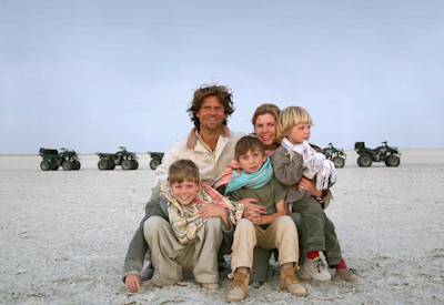 Makgadikgadi Pans Kalahari Desert vast open plains Jack's Camp family safari Botswana