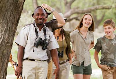 Shinde Footsteps Camp Okavango Delta family mokoro fishing walking safari Botswana