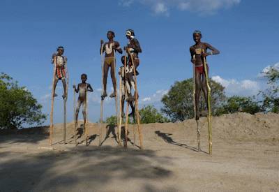 Mursi tribe Mago National Park Ethiopia lip plate earlobe plate Omo Valley Safari