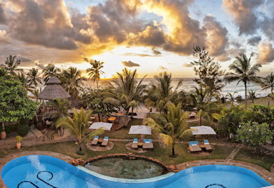 Sunrise over the Indian Ocean