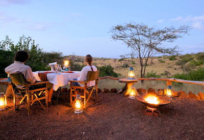A private and romantic experience in Kenya