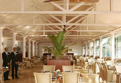 The main restaurant at the Norfolk 