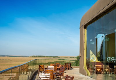 Views out over the Mara plains
