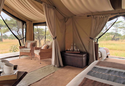 Classic safari tented suites