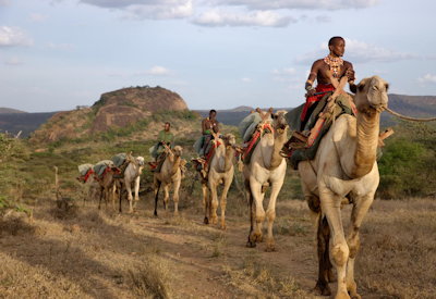 Camel back safaris in the Laikipia