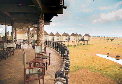 Salt Lick views from the main guest area