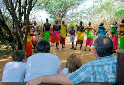 Samburu culture and dancing