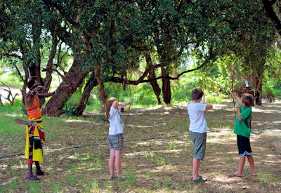 Family friendly Intrepids Camp
