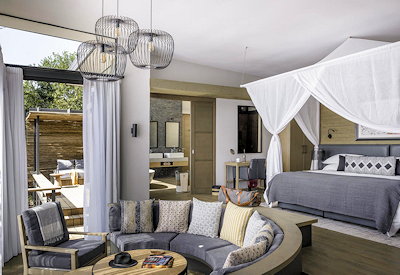 An amazing luxury safari camp