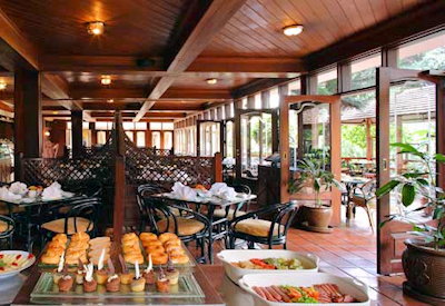 Award-winning Flame Tree Restaurant