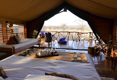 Beautifully appointed bedrooms with views