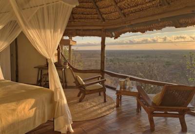 views out over the Meru National Park