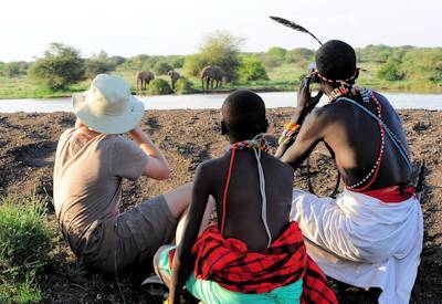 Walking within reach of Kenyas wildlife