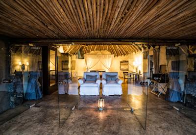 ol Donyo Lodge plunge pool suite rooftop star bed Kilimanjaro Chyulu Hills luxury safari Kenya