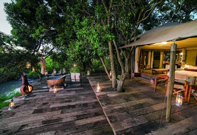 Mara Nyika Camp Naboisho Conservancy Relais Châteaux luxury tented suite Maasai Mara Kenya