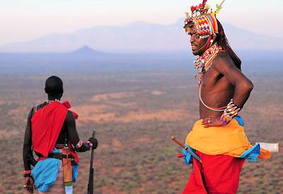 Adventure safari in the Karisia Hills