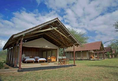Amboseli National Park in the Tsavo East National Park
