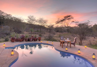 Ol Pejeta Bush Camp in the Ol Pejeta Conservancy