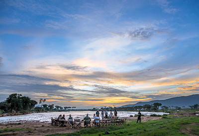 Samburu National Reserve region offers stunning sundowners