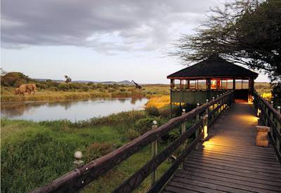 Keekorok Lodge in the Masai Mara