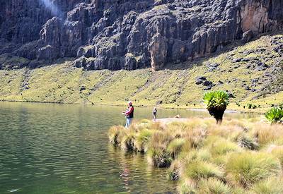 Guided or unguided walking trails