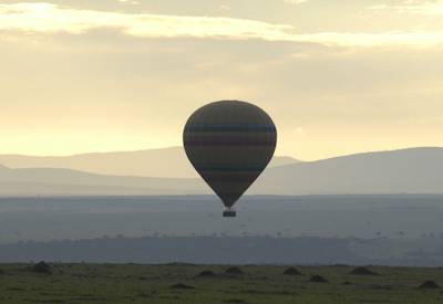 Classic Masai Mara balloon safari