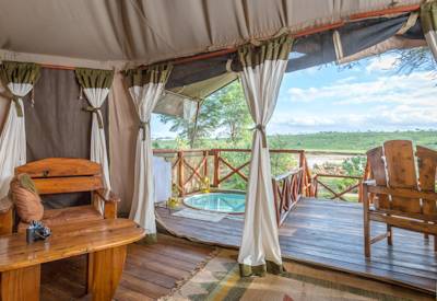 Elephant Bedroom Camp in the Samburu region of Kenya