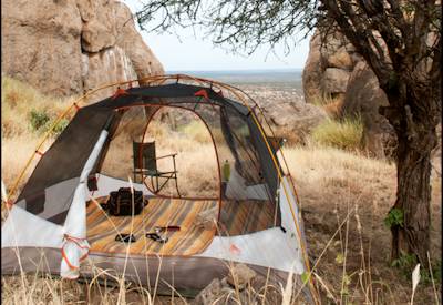 Camping under the Kenya stars