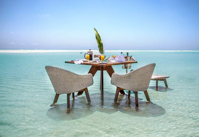 Anantara Medjumbe Island Resort beachfront spa villa holistic treatments Quirimbas Mozambique