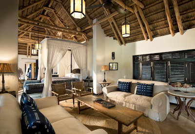 andBeyond Benguerra Lodge 170m² timber floor ocean views Benguerra Island Mozambique