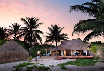 andBeyond Benguerra Lodge swimming pool spa Bazaruto Archipelago Mozambique
