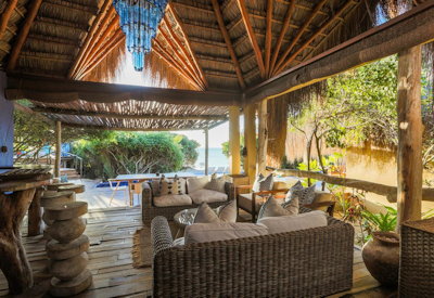 Azura Benguerra Lodge Star Bar fresh sushi sundowners Benguerra Island Mozambique
