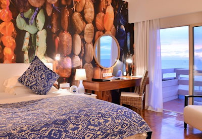 Polana Hotel executive room king bed Maputo Bay sea views colonial elegance Mozambique