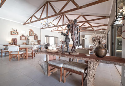 Lounge area at the main guest area