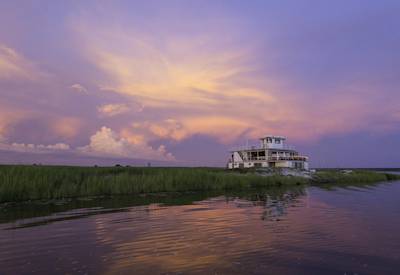 Sunset over the Chobe River