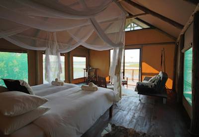 Beautiful tented suites
