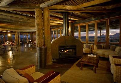 Main lounge area and guest area
