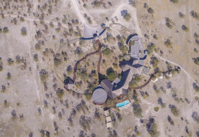 A aerial view of Oberland