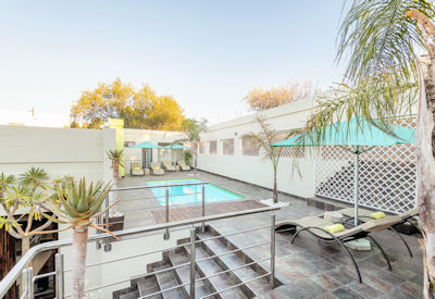 Galton offers guests access to a swimming pool