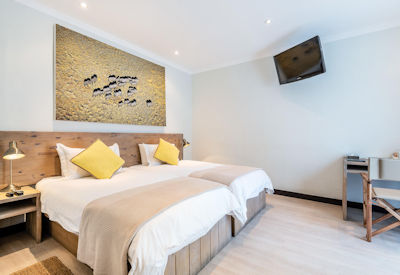 All rooms offer satellite television and 