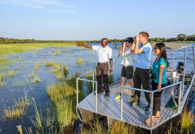 Birdlife is prolific on a bird watching trip