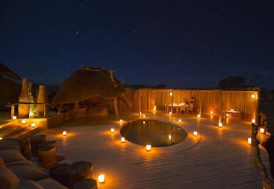 Little camp at night