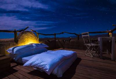 Little Kulala lodge star beds