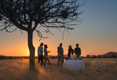 Private Ongava Game Reserve offers relaxed stylish dining