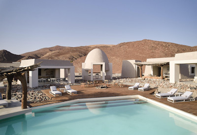 Elephant Lodge near the Skeleton Coast town of Purros