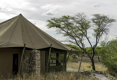 Private camp in a private game reserve